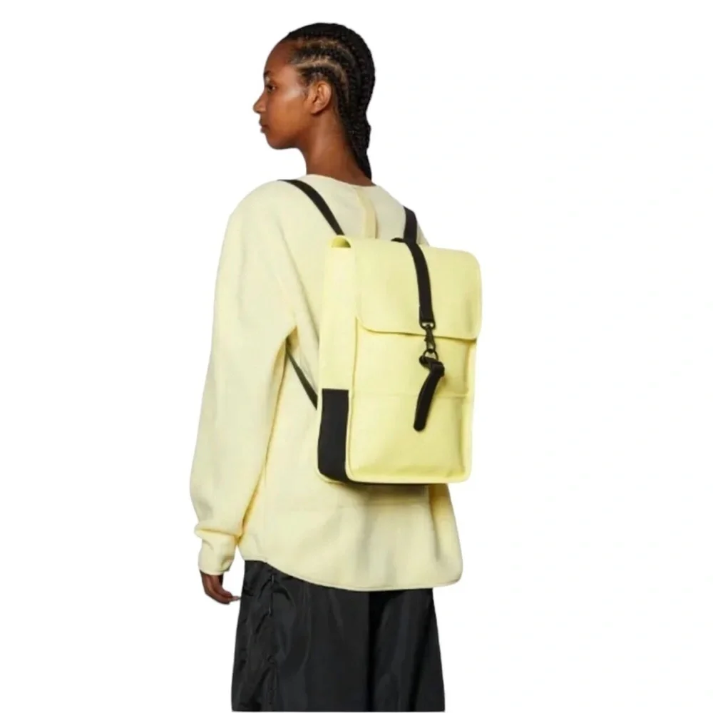Rains Mini Backpack Color Straw NWT Unisex